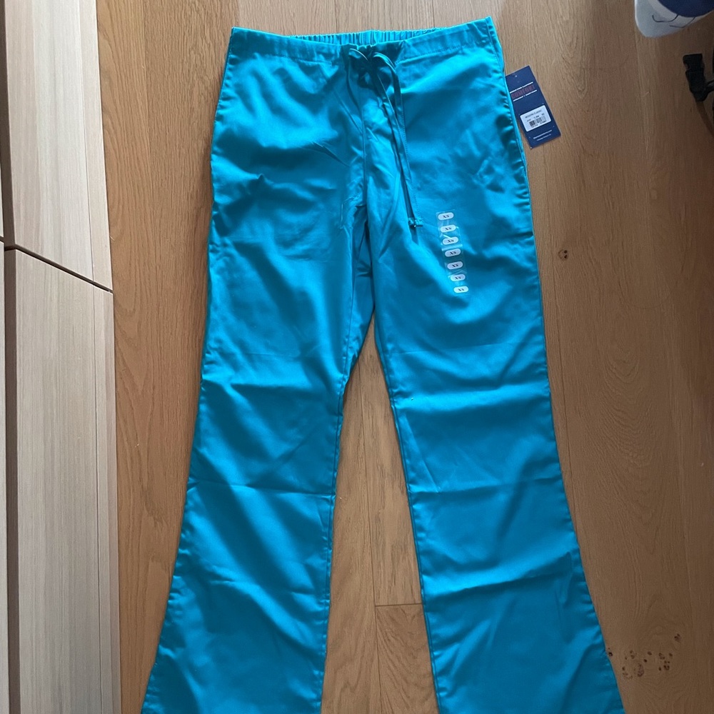 Cherokee Teal Scrub Bottoms